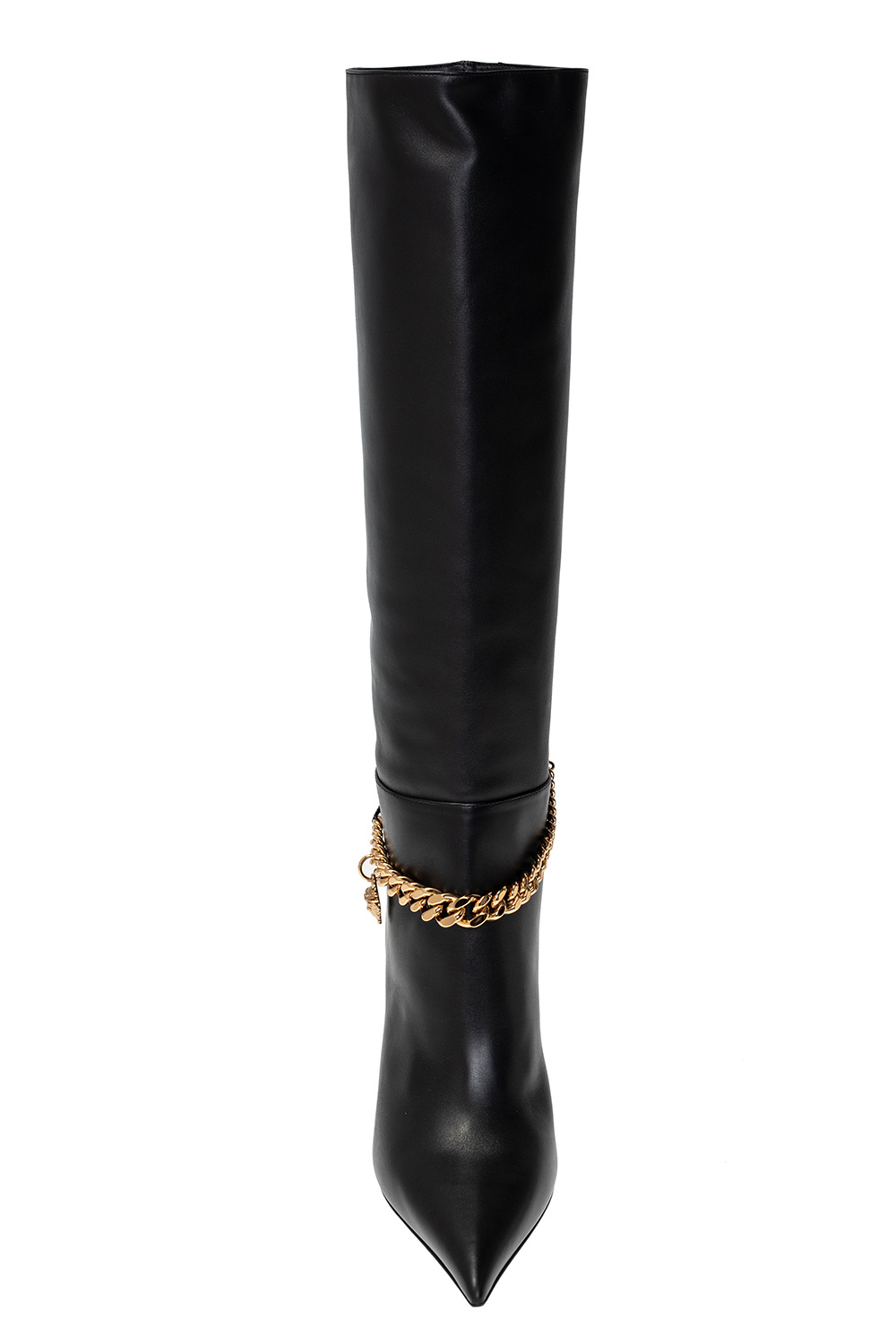 黑色高跟长筒靴Versace - Vitkac 中国